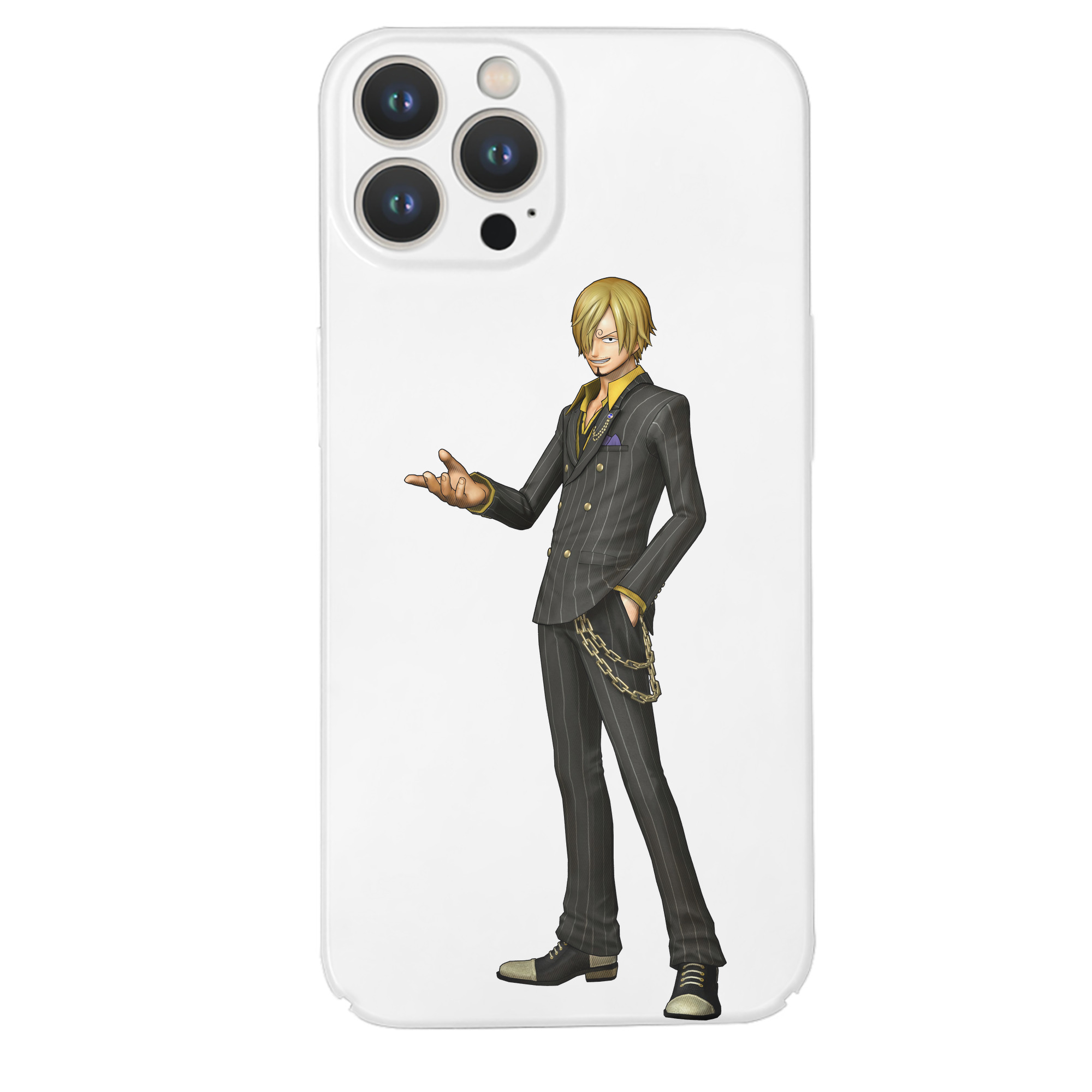 （画像用） ワンピース サンジ ONE PIECE Sanji 【iPhone 14シリーズ対応】ハードケース